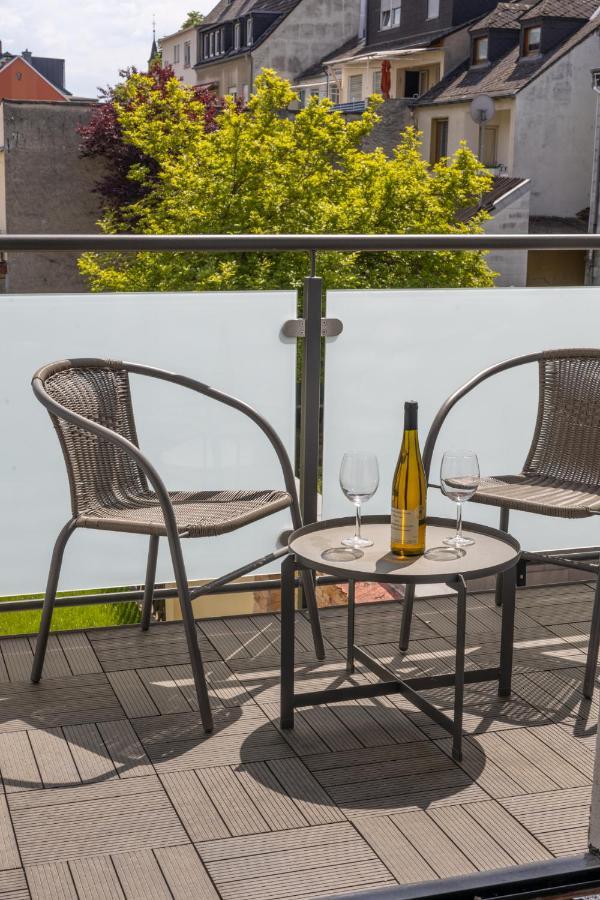Lahn Living Ii - Modernes Design - Balkon Mit Aussicht - Zentrale Lage Nahe Rhein Und Martinsburg Appartement *